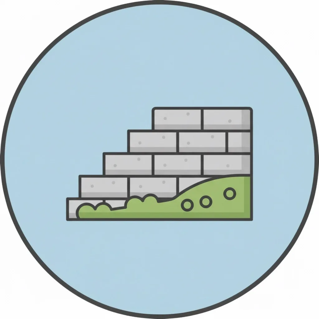 Concrete Gravity Retaining Wall