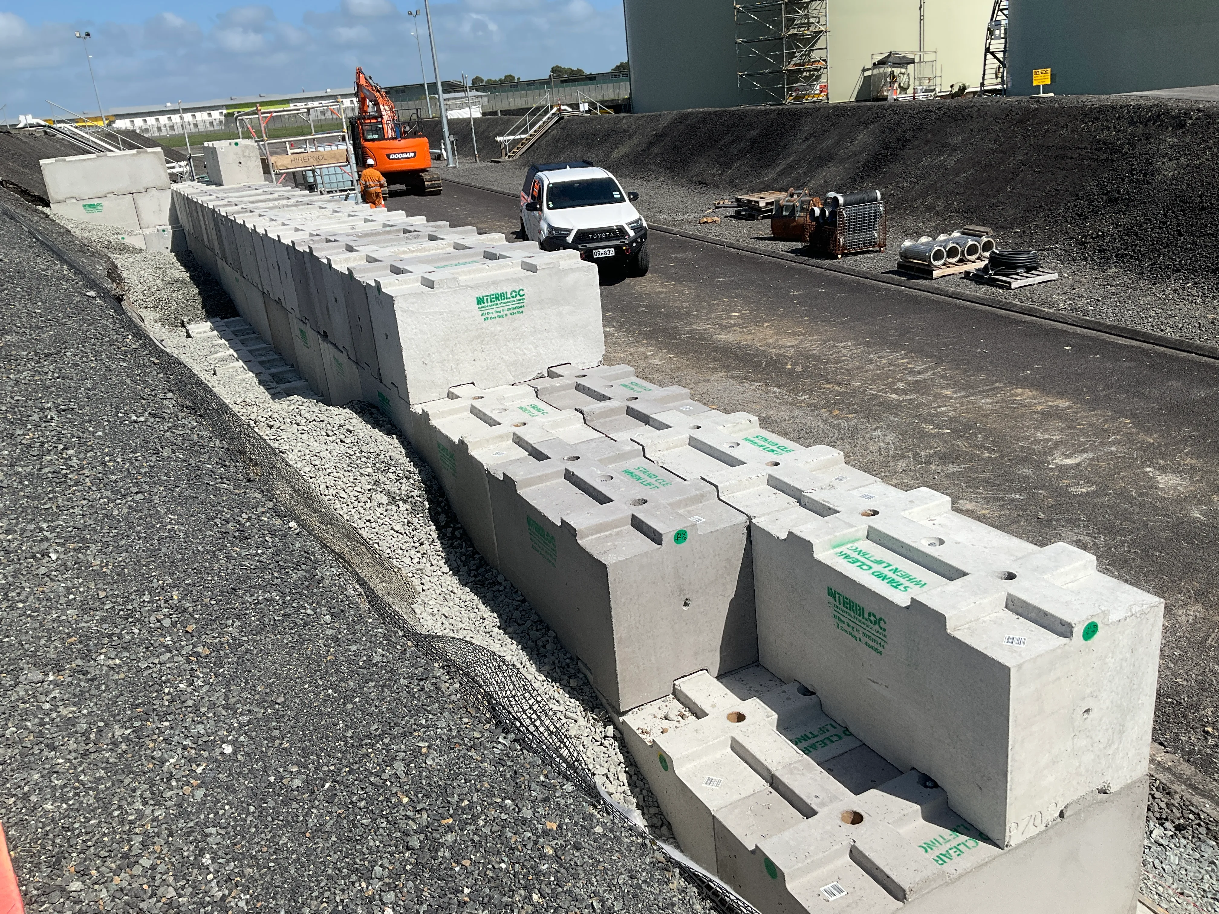 MSE Mechanically Stabilised Earth Retaining Wall NZ