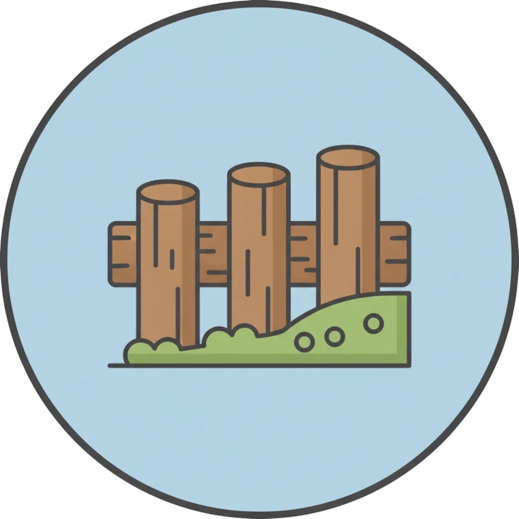 Timber Retaining Wall